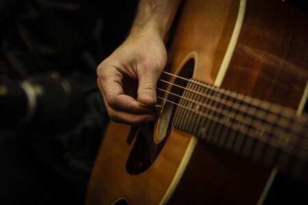 Studierende der Gitarrenklasse